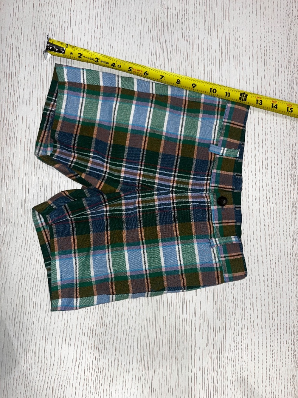 NWT Janie and Jack Plaid Shorts – Size 4